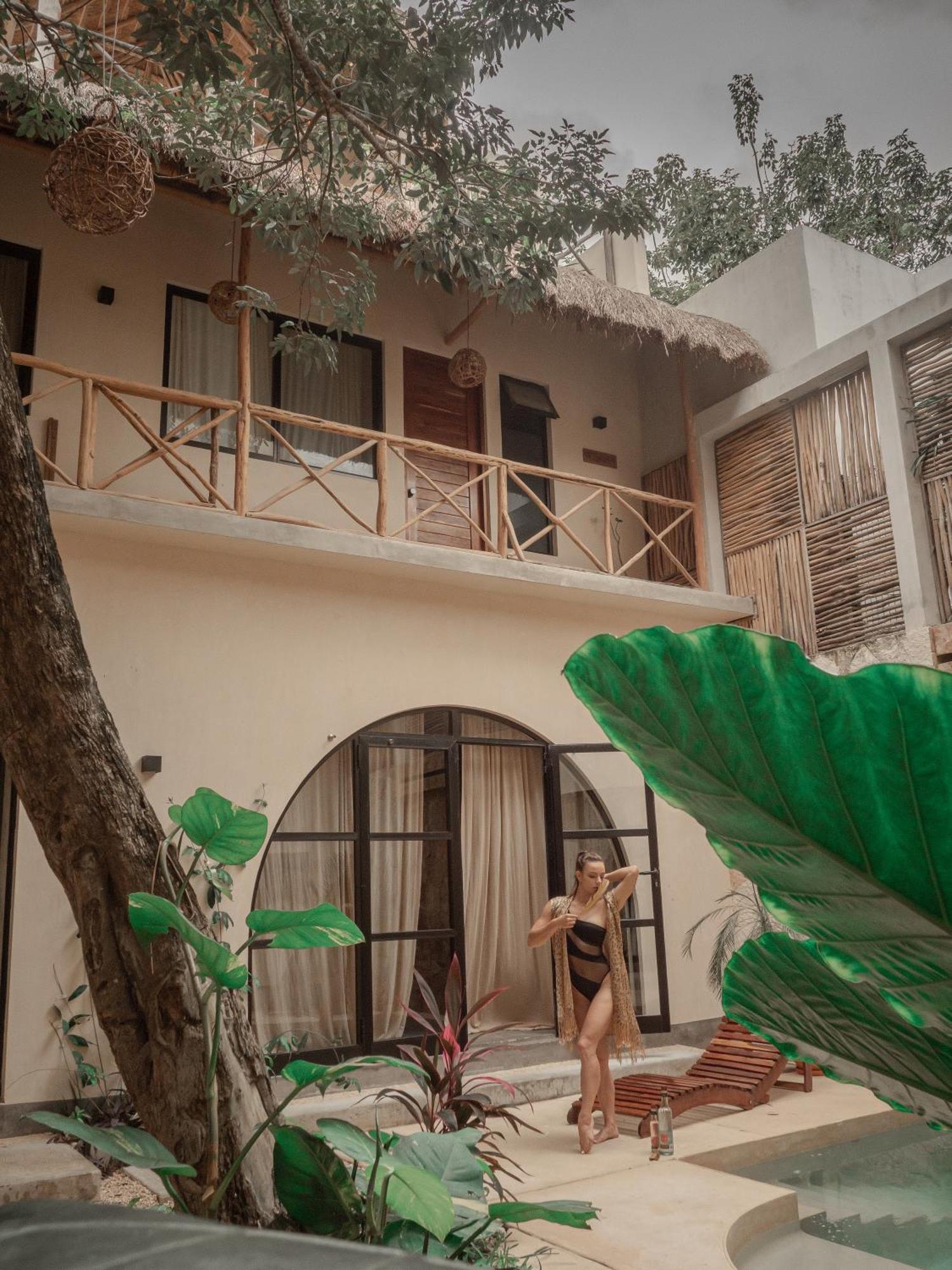 الشقق الفندقية Casa Kobaab تولوم المظهر الخارجي الصورة